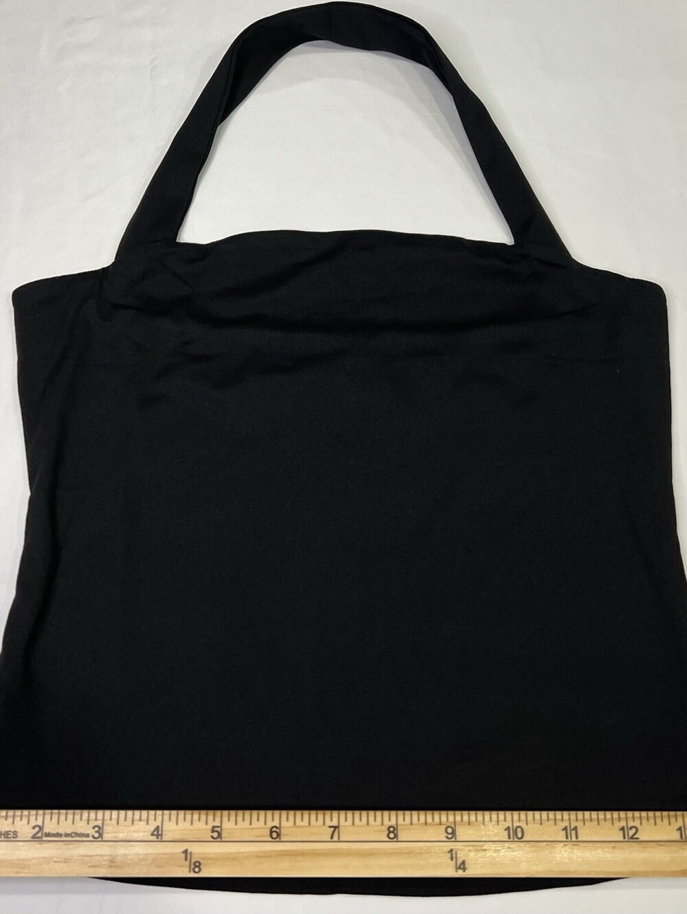 Trendy Queen Women’s Black Halter Top Size S Sleeveless Stretch Going Out Top - Picture 7 of 9